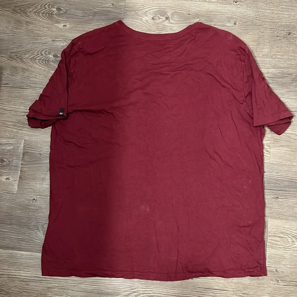 True Religion Maroon Half Buddha T Shirt Size XXXL - Picture 5 of 9